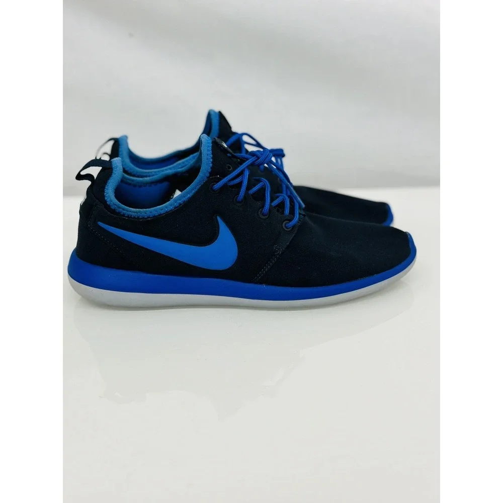 Nike Roshe One Flight Weight GS Obsidian Blue 844653-400 Youth Size 6Y Excellent